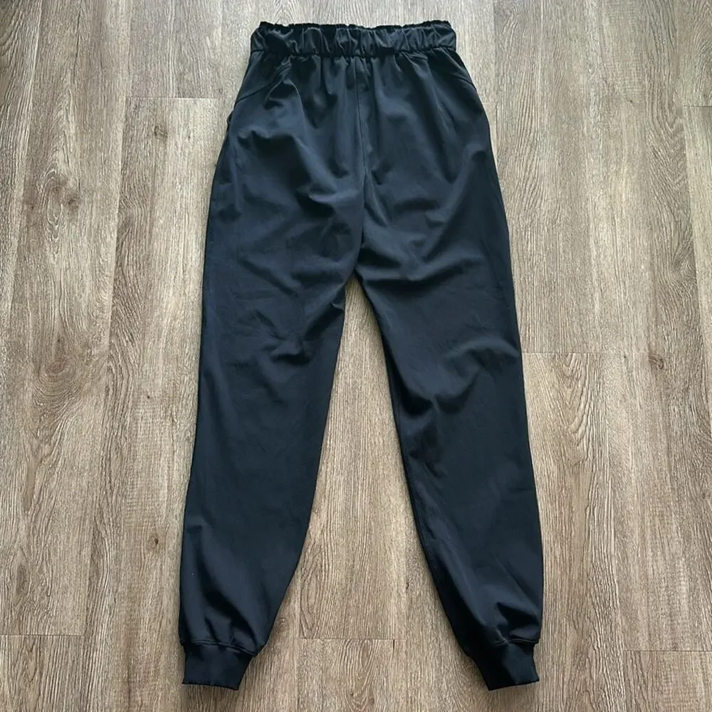 Lululemon Keep Moving Full Length Jogger‎ Black Size 4 Athleisure